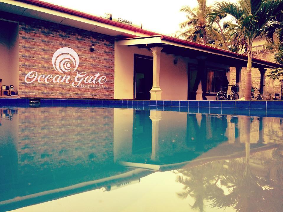 Ocean Gate Negombo Bed & Breakfast Eksteriør bilde